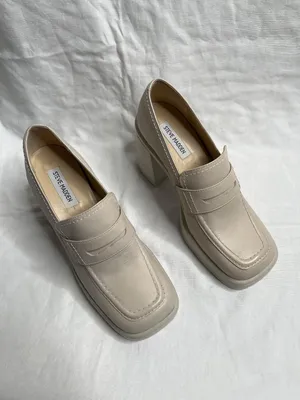 Steve Madden Y2k Platform Fulfill Cream Bratz Loafers 8.5 thumbnail 2