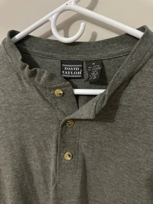 Vintage Gray Polo Shirt Size M thumbnail 3