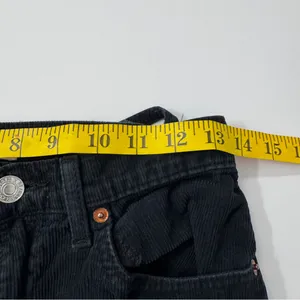 Re/Done 70's Loose Flare Washed Black Size 25 Flaw thumbnail 5