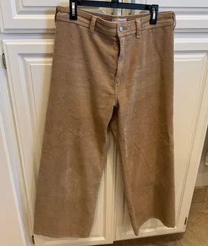 Universal Threads Tan Wide Leg Pants thumbnail 1
