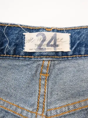 We the Free Women's 24 Distressed Straight Leg Raw Hem Button Fly Jean thumbnail 9