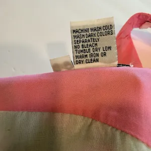 Lilly Pulitzer Pink Green Floral Sleeveless Cotton Dress Size 8 Vintage thumbnail 10