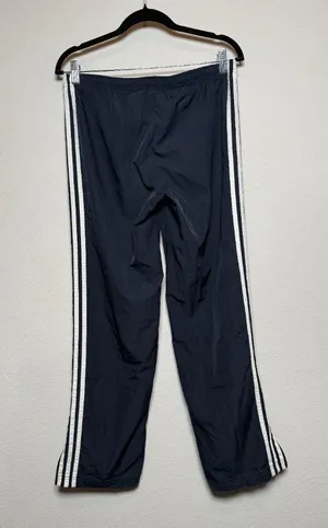 Women adidas Nylon Blue Track Pants thumbnail 1