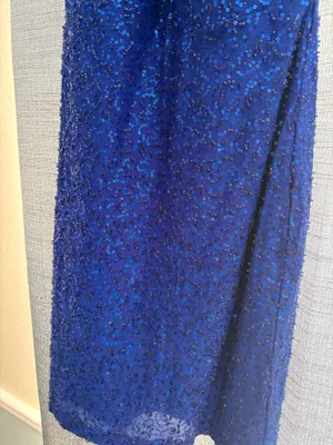 Windsor Dress Homecoming Blue Royal Sparkly thumbnail 3