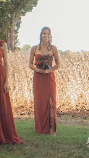 Azazie Dress Bridesmaid Chiffon thumbnail 2