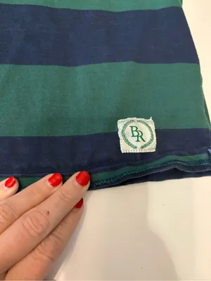 Beach Riot Rugby Shirt Verdant Stripe size XS thumbnail 4