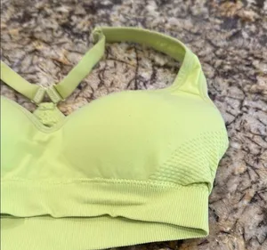 Lime Green Women's Sports Bra thumbnail 5