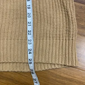 American‎ Eagle Oversized Knit Turtleneck Sweater Womens Size XL Rolled Cuffs thumbnail 8