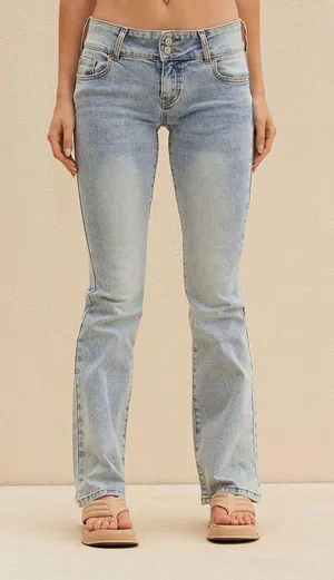 PacSun Stretch Low Rise Bootcut Jeans thumbnail 2