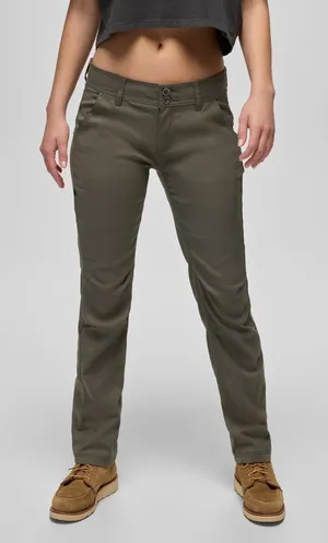 prAna Womens Halle AT Straight Pants Slate Green Size 4 Hiking Outdoor NWT thumbnail 1