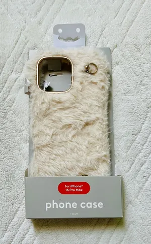 heyday cream faux fur iphone 16 pro max phone case thumbnail 1