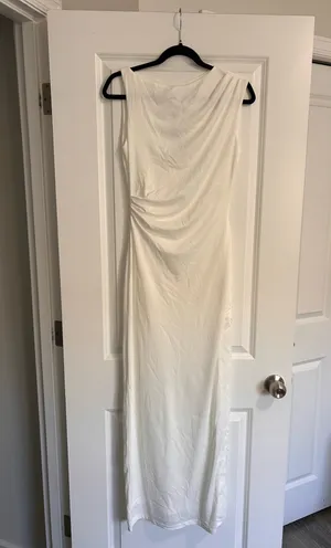 New Showpo Bel Maxi Dress Asymmetrical Side Fitted Dress Size Small MSRP $109 thumbnail 5