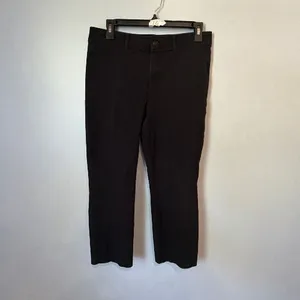 AYR Midrise Black Cropped Straight Leg Pants Size 29 Non Ripped #1000 thumbnail 2