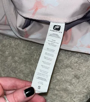 Fabletics Floral Leggings Small thumbnail 2