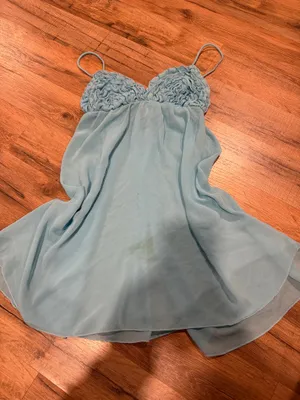 Vintage lingerie Blue Size M thumbnail 1
