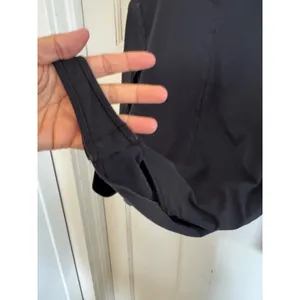 Everlane black supima cotton long sleeve bodysuit‎ size medium thumbnail 5