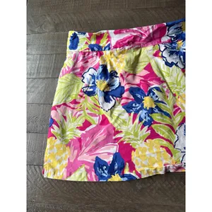 Rafaella Women's bright Vibrant Pineapple Floral Skort Size XL‎ thumbnail 6