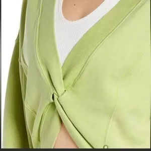 Free People Movement Go For Gold Reversible Pullover DYED gray size large thumbnail 12