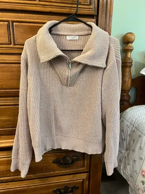 These Three Boutique Quarter Zip Pullover thumbnail 2