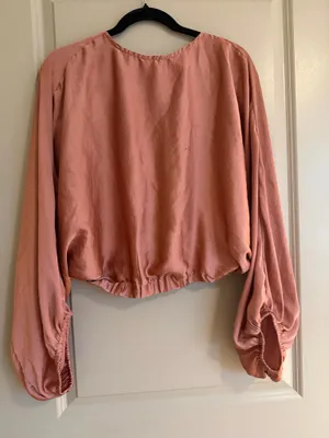 Free People Blouse Long Sleeve thumbnail 2