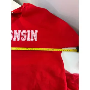 Wisconsin Badgers Reworked Gameday Set Distressed Sweatshirt Tulle Skirt Red M‎ thumbnail 5