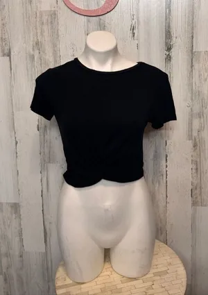 Gaze black top size small thumbnail 1