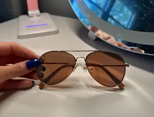 American Eagle Pink Aviator Sunglasses thumbnail 1