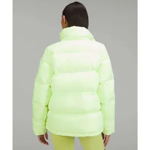 Lululemon Hooded Wunder Puff Jacket Womens Size 8 Faded Zap Insulated Outdoors thumbnail 2