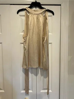 Reformation Royce Silk Top thumbnail 3
