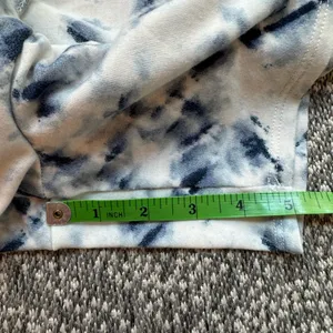 LUCKY BRAND Blue & White Tie-Dye Pajama Shorts - XL thumbnail 6