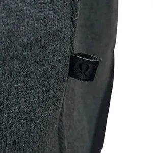 Lululemon Women's Its‎ Fleecing Cold Pullover Heathered Black / Black Size 8 thumbnail 5