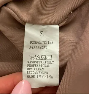 Amazon Amilia Cami Spaghetti Strap Crop Tank Top, Light Brown, Size S, NWOT thumbnail 5