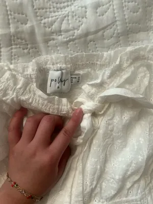 Princess Polly White Eyelet Dress thumbnail 4
