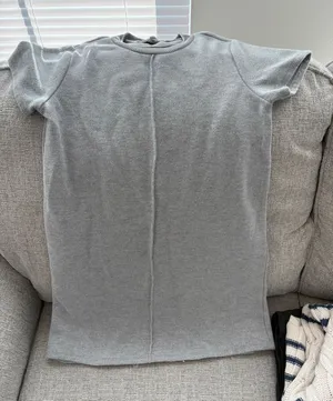 Copper Key Gray Sweater Knit Dress thumbnail 1