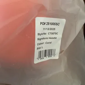 NWT COMFRT Coral Signature hoodie in a size L thumbnail 2