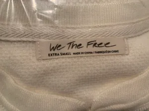 Cream Mikah Layering Cuff Long Sleeve Tee Size XS thumbnail 6