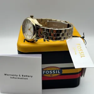 Fossil BQ3916 Women’s Modern Sophisticate 30mm Gold-Tone Stainless Steel – NWBT thumbnail 5