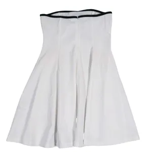 Lucy in the Sky Strapless Bow Mini Dress Small White Coquette Party Romantic thumbnail 3