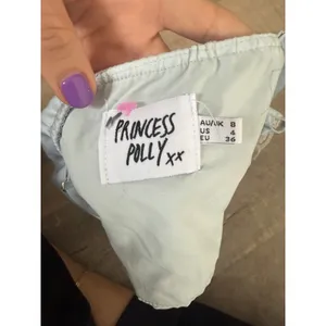 Princess Polly Light Blue Satin Lace Cami - Size‎ US 4 thumbnail 5