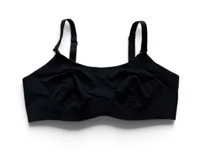 Knix Casual Everyday T Shirt Bra Bralette Black Size 5 thumbnail 1