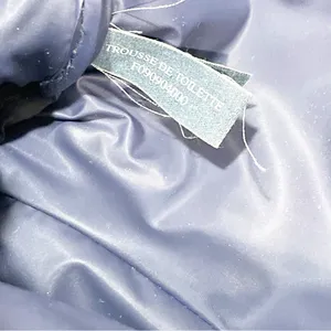 Christian Dior Parfume Blue Vinyl Cosmetic‎ Bag Zipper thumbnail 4
