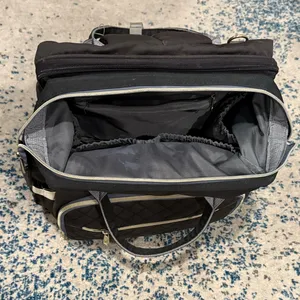 Black Quilted Baby Bag thumbnail 4