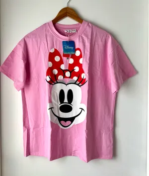 Minnie Mouse Shirt, Medium Pink thumbnail 2