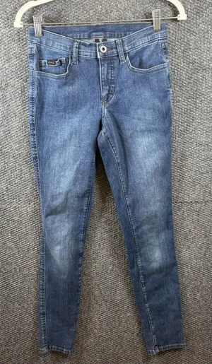 Kuhl Pants‎ Womens Sz 2 Reg Blue Stretch Skinny Outdoor Hiking Jeans thumbnail 1