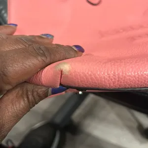 Pink Kate Spade Tote Bag with Pink Lining zip closure thumbnail 14