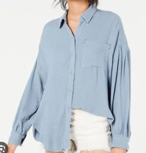 We The Free Oversize Blouse thumbnail 1
