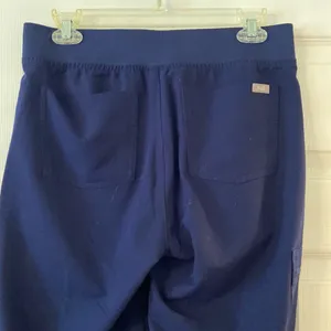 FIGS Technical Collection Pants size S inseam 30” waist 30” elastic navy blue thumbnail 6