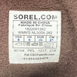 Sorel Slimpack II Women's Brown Suede Waterproof Lace Up Insulated Duck Boots 8 thumbnail 6
