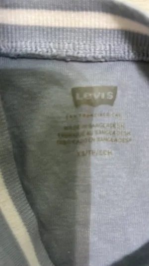 Levi's Baby blue baby tee thumbnail 3