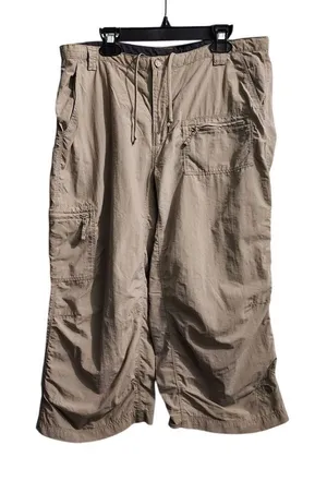 The North Face Womens Cargo Hiking Capris Outdoor‎ Lightweight Nylon Size 12 thumbnail 1
